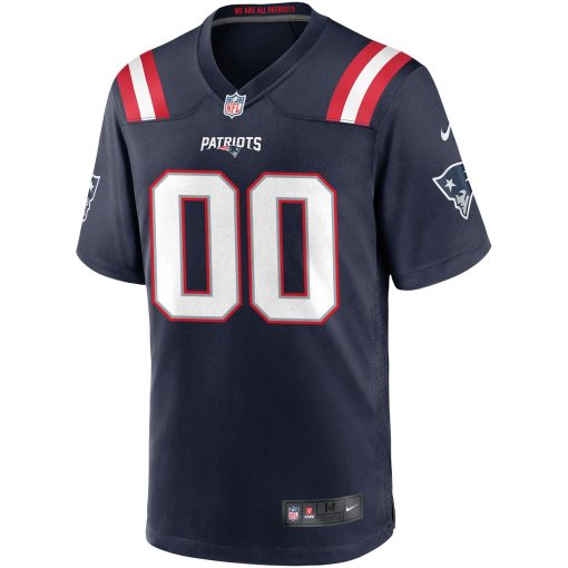 Nike New England Patriots Custom Game Jersey – Navy - Image 3