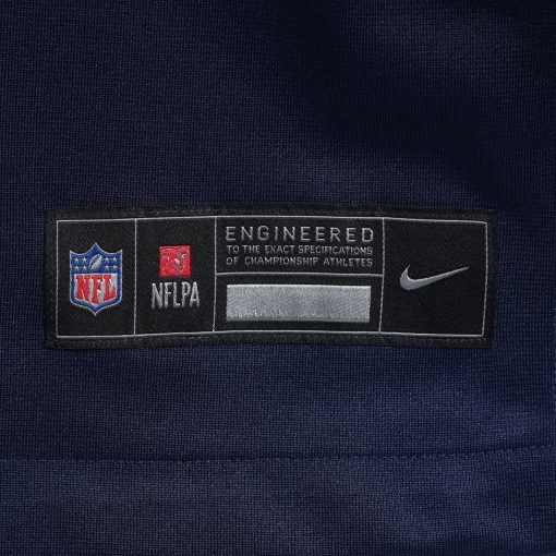 Nike New England Patriots Custom Game Jersey – Navy - Image 6
