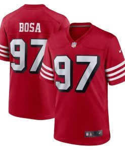 Nick Bosa San Francisco 49ers Nike Alternate Game Jersey – Scarlet