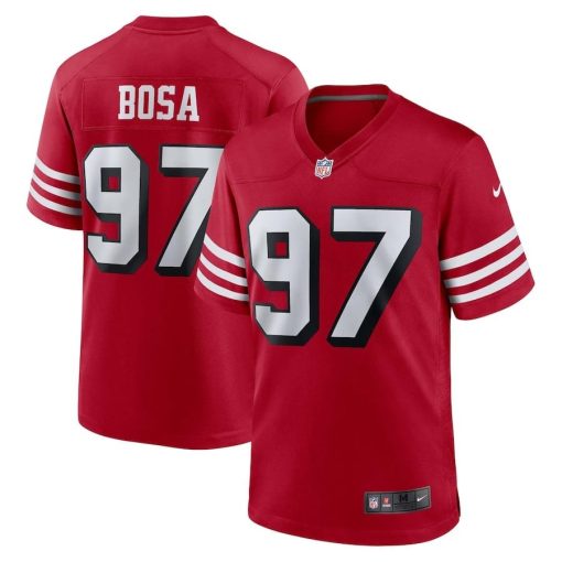 Nick Bosa San Francisco 49ers Nike Alternate Game Jersey – Scarlet