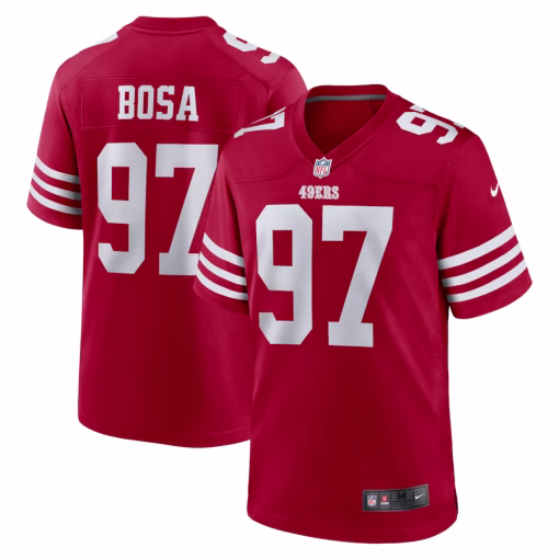 Nick Bosa San Francisco 49ers Nike Player Game Jersey – Scarlet