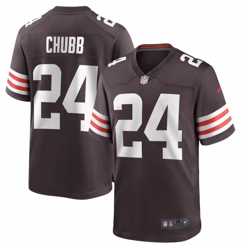 Nick Chubb Cleveland Browns Nike Player Game Jersey – Brown