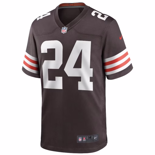 Nick Chubb Cleveland Browns Nike Player Game Jersey – Brown - Image 2