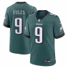 Men’s Philadelphia Eagles Nick Foles Nike Midnight Green Team Retired Player Game Jersey