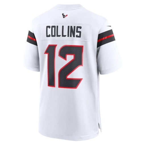 Nico Collins Houston Texans Nike Game Jersey – White - Image 3