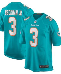 Odell Beckham Jr. Miami Dolphins Nike Game Jersey – Aqua
