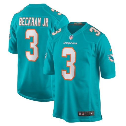 Odell Beckham Jr. Miami Dolphins Nike Game Jersey – Aqua