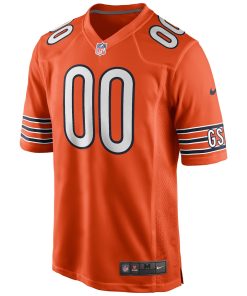 Alternative view of Chicago Bears Nike Alternate Custom Game Jersey – Orange