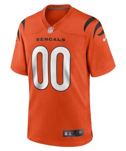 Alternative view of Cincinnati Bengals Nike Alternate Game Custom Jersey – Orange