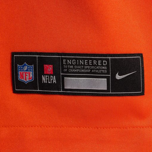 Cincinnati Bengals Nike Alternate Game Custom Jersey – Orange - Image 6