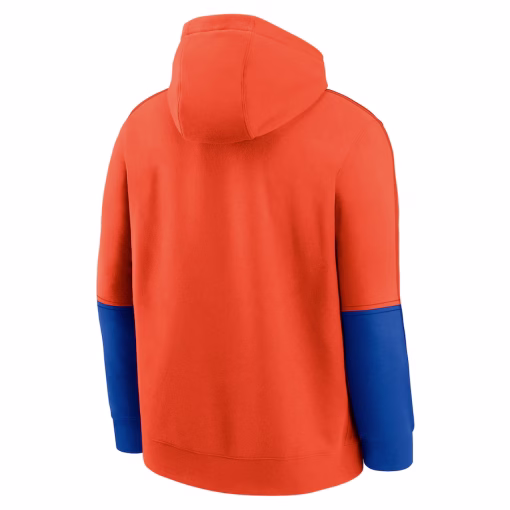 Denver Broncos Nike Alternate Logo Club Pullover Hoodie – Orange - Image 3