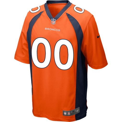 Denver Broncos Nike Custom Game Jersey – Orange - Image 2