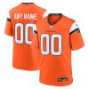 Denver Broncos Nike Mile High Collection Custom Game Jersey – Orange