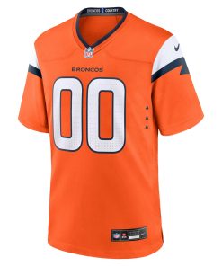 Alternative view of Denver Broncos Nike Mile High Collection Custom Game Jersey – Orange