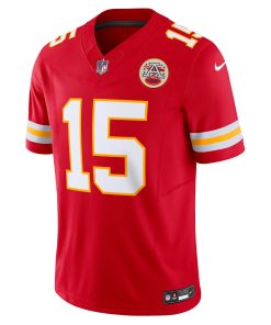Alternative view of Patrick Mahomes Kansas City Chiefs Nike Vapor F.U.S.E. Limited Jersey – Red