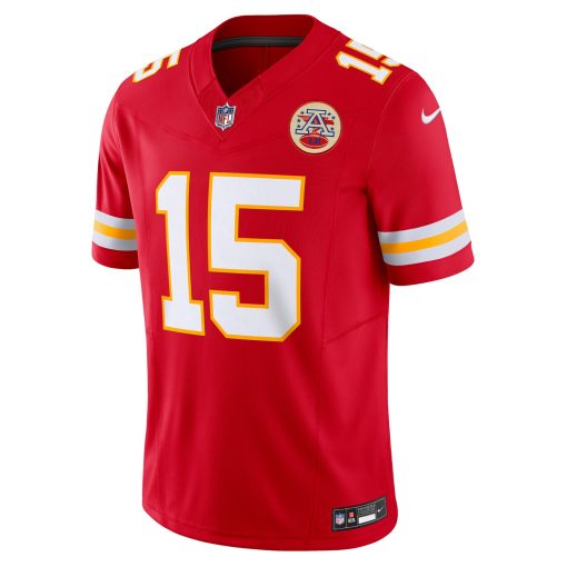 Patrick Mahomes Kansas City Chiefs Nike Vapor F.U.S.E. Limited Jersey – Red - Image 2