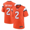 Patrick Surtain II Denver Broncos Nike Mile High Collection Game Jersey – Orange