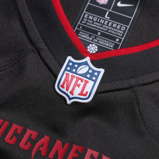 Tampa Bay Buccaneers Nike Alternate Custom Game Jersey – Pewter - Image 4