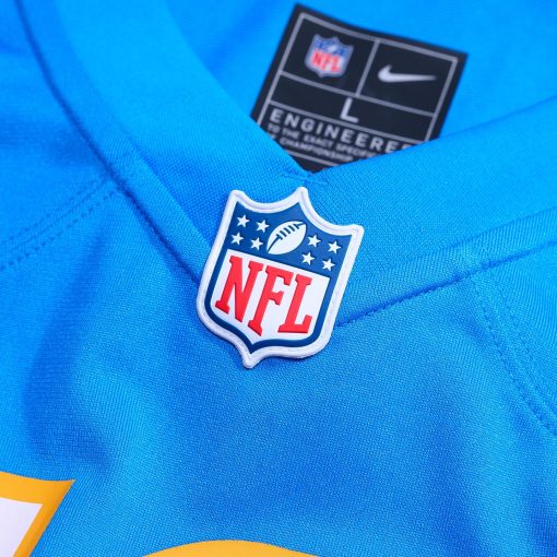 Los Angeles Chargers Nike Custom Game Jersey – Powder Blue - Image 4