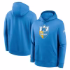 Los Angeles Chargers Nike Rewind Club Logo Pullover Hoodie – Powder Blue