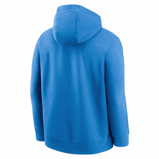 Los Angeles Chargers Nike Rewind Club Logo Pullover Hoodie – Powder Blue - Image 3