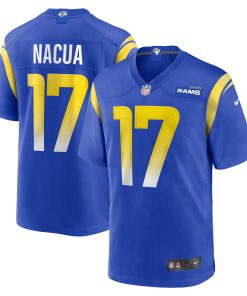Puka Nacua Los Angeles Rams Nike Home Game Jersey – Royal