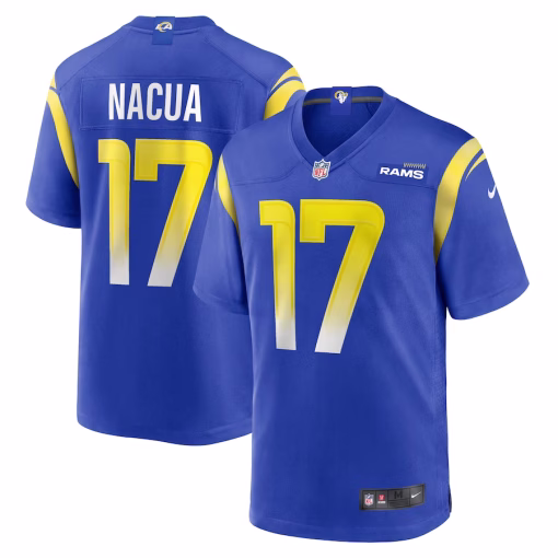 Puka Nacua Los Angeles Rams Nike Home Game Jersey – Royal
