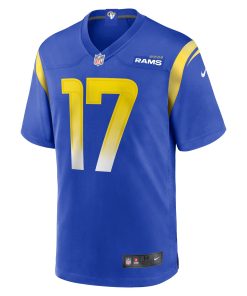 Alternative view of Puka Nacua Los Angeles Rams Nike Home Game Jersey – Royal