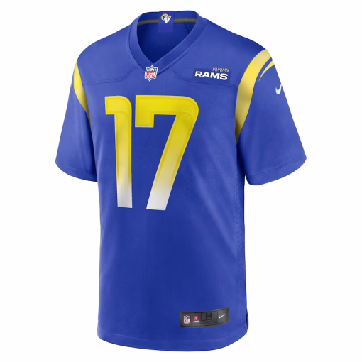Puka Nacua Los Angeles Rams Nike Home Game Jersey – Royal - Image 2