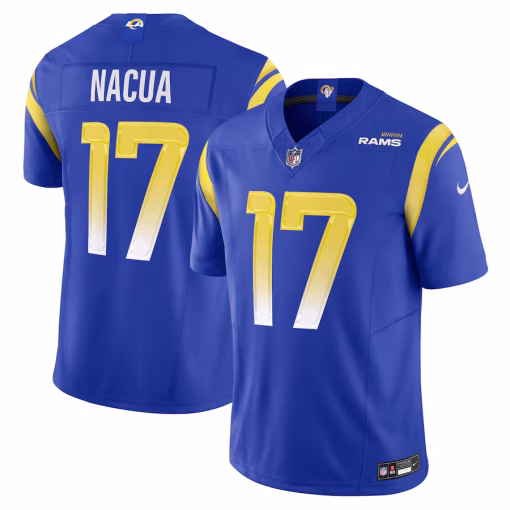 Puka Nacua Los Angeles Rams Nike Vapor F.U.S.E. Limited Jersey – Royal