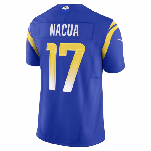 Puka Nacua Los Angeles Rams Nike Vapor F.U.S.E. Limited Jersey – Royal - Image 3