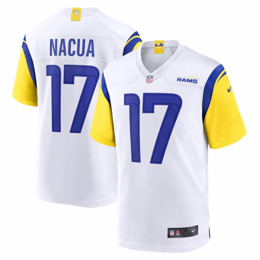 Puka Nacua Los Angeles Rams Nike Game Jersey – White