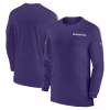 Baltimore Ravens Nike Sideline Coach UV Performance Long Sleeve T-Shirt – Purple