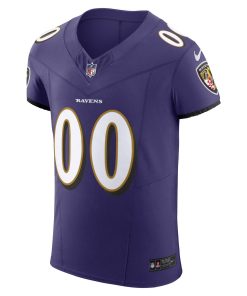 Alternative view of Baltimore Ravens Nike Vapor F.U.S.E. Elite Custom Jersey – Purple