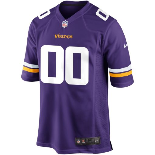 Minnesota Vikings Nike Custom Game Jersey – Purple - Image 2