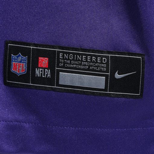 Minnesota Vikings Nike Custom Game Jersey – Purple - Image 6