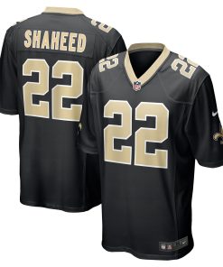 Rashid Shaheed New Orleans Saints Nike Team Game Jersey –  Black