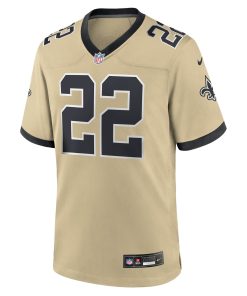 Alternative view of Rashid Shaheed New Orleans Saints Nike Gameday Golds Alternate Game Player Jersey – Gold