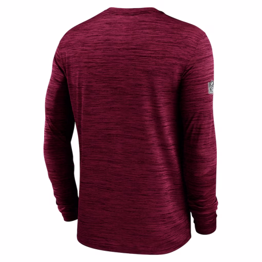 Atlanta Falcons Nike 2024 Sideline Velocity Performance Long Sleeve T-Shirt – Red - Image 3