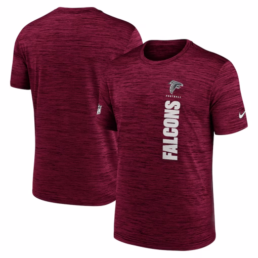 Atlanta Falcons Nike 2024 Sideline Velocity Performance T-Shirt – Red