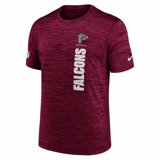 Atlanta Falcons Nike 2024 Sideline Velocity Performance T-Shirt – Red - Image 2