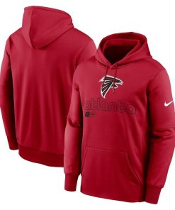 Atlanta Falcons Nike Performance Pullover Hoodie – Red