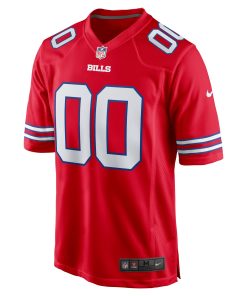 Alternative view of Buffalo Bills Nike Alternate Custom Game Jersey – Red