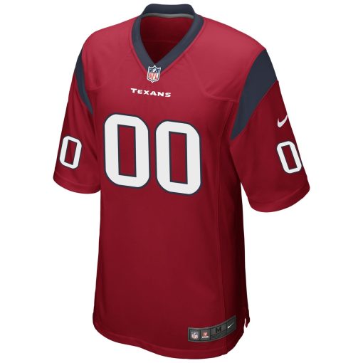 Houston Texans Nike Alternate Custom Game Jersey – Red - Image 2