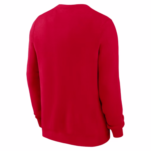 Men’s Kansas City Chiefs Nike Red Club Pullover Sweatshirt - Image 3