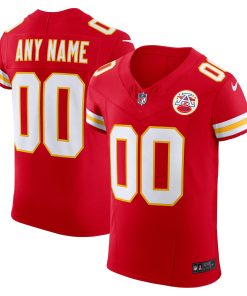 Kansas City Chiefs Nike Vapor F.U.S.E. Elite Custom Jersey – Red