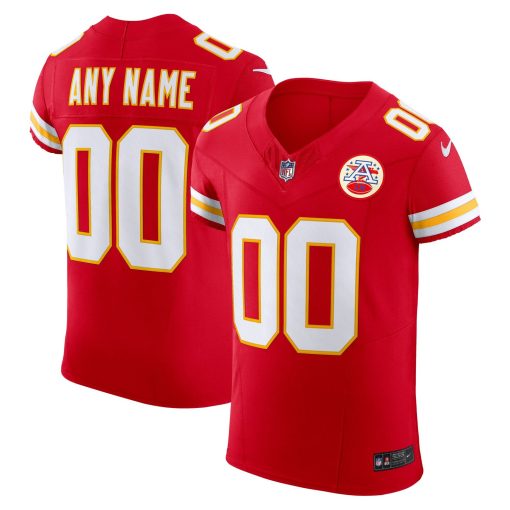 Kansas City Chiefs Nike Vapor F.U.S.E. Elite Custom Jersey – Red