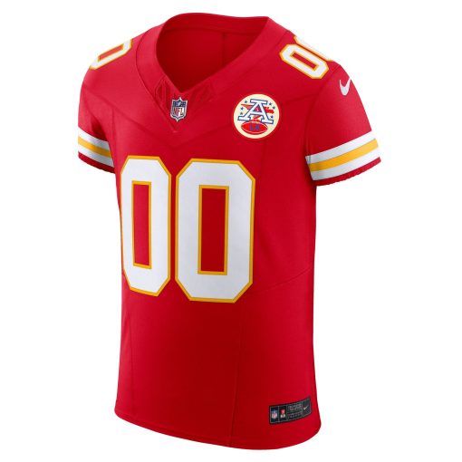 Kansas City Chiefs Nike Vapor F.U.S.E. Elite Custom Jersey – Red - Image 2