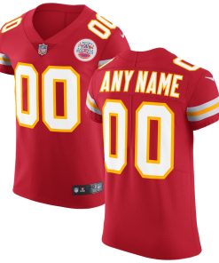 Kansas City Chiefs Nike Vapor Untouchable Custom Elite Jersey – Red