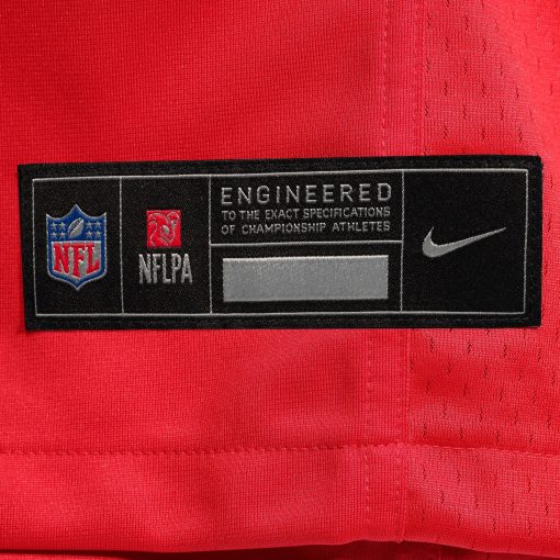 New England Patriots Nike Alternate Custom Jersey – Red - Image 6